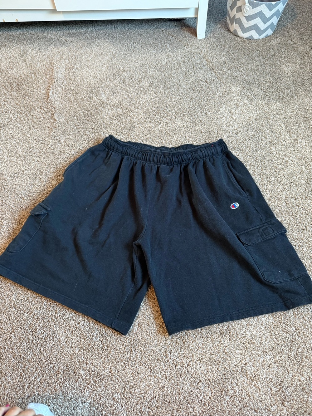 Champion Black Cargo Shorts
